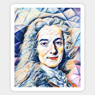 Voltaire Portrait | Voltaire Artwork 12 Magnet